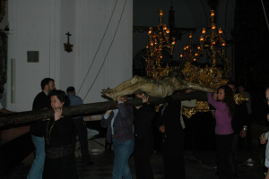 Traslado del Stmo. Cristo a su Paso (Domingo de Pasión 2005)
